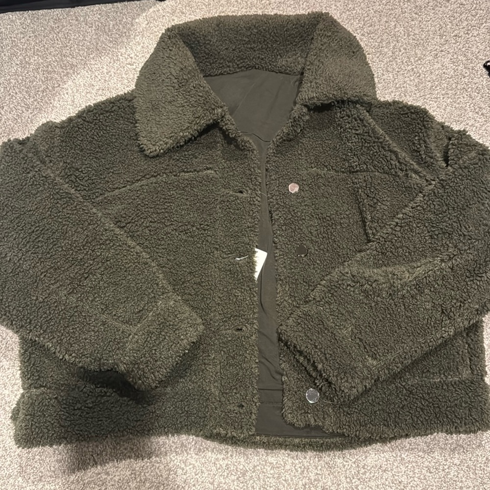 Lululemon Textured Fleece Jacket
